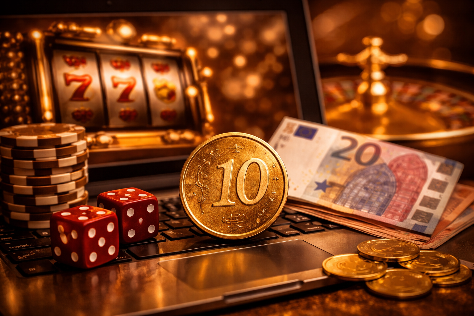 Kasína s vkladom 10 eur